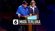 Mata kiri mantan Presiden AS Jimmy Carter hitam dan terluka. Ternyata ia sempat terjatuh di rumahnya saat akan berangkat ke gereja.