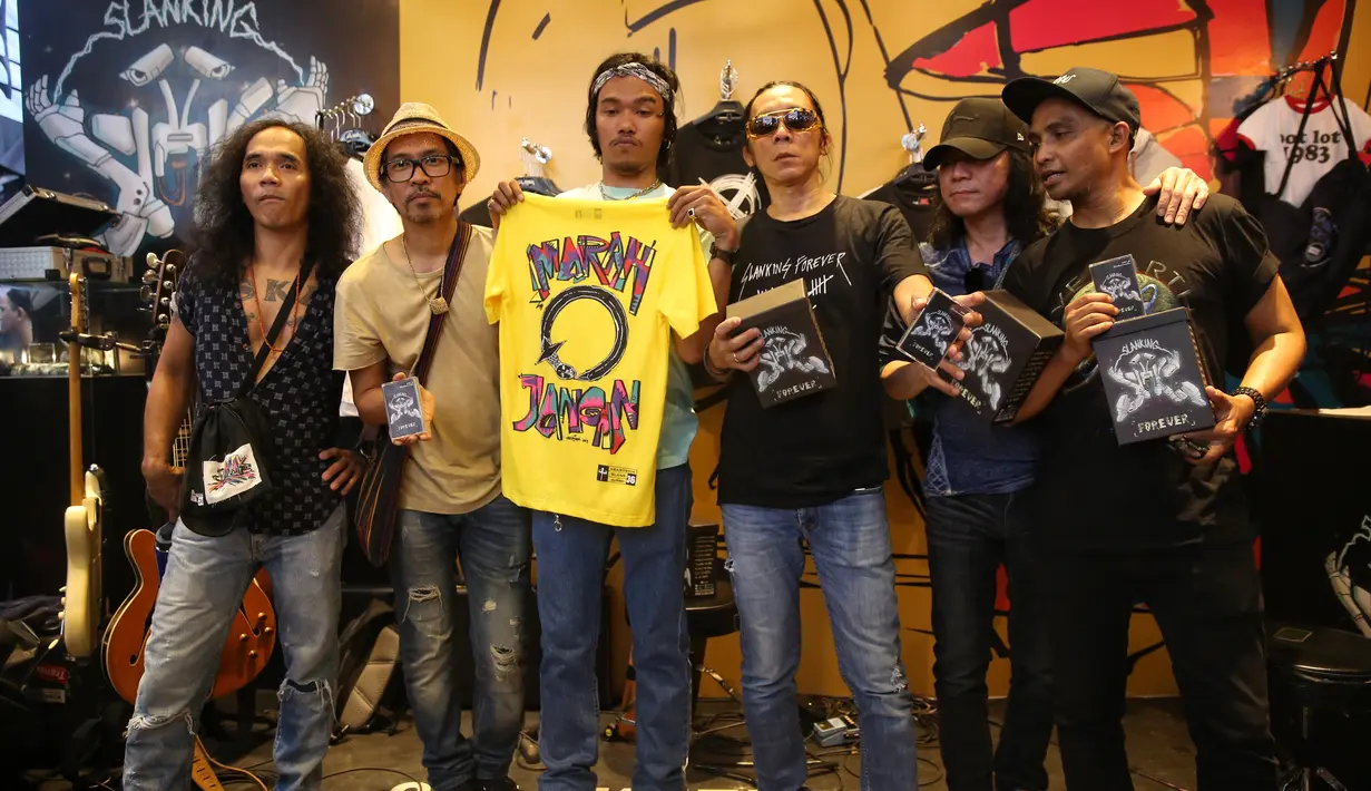 Slank rilis album baru bertajuk Slanking Forever (Adrian Putra/Fimela.com)