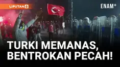 Turki kembali memanas! Polisi bentrok dengan demonstran antipemerintah pada Senin (24/3) setelah penahanan Wali Kota Istanbul, Ekrem Imamoglu, yang dianggap sebagai rival utama Presiden Recep Tayyip Erdogan.