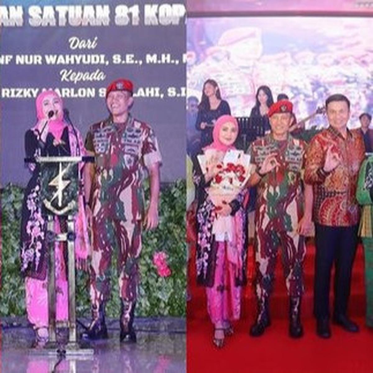 Nur Wahyudi Suami Juliana Moechtar Lepas Jabatan Komandan Kopassus Satuan 81, Perpisahan Dihadiri Artis