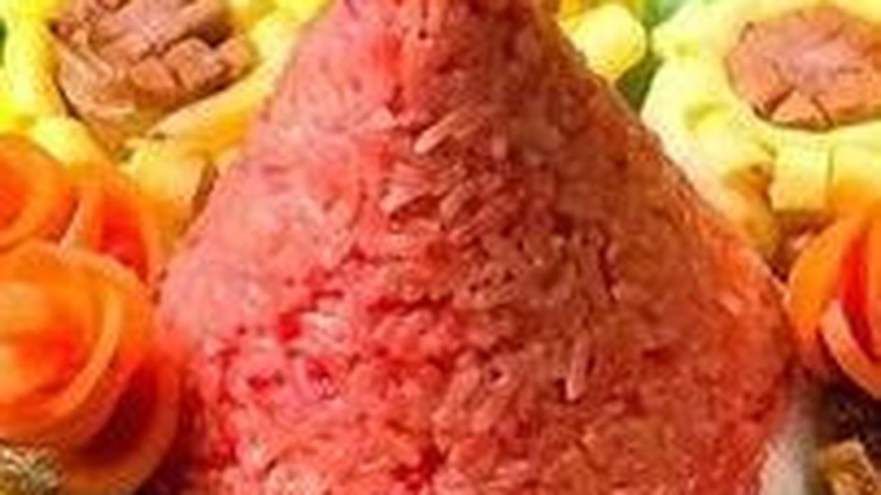 2. Resep Nasi Tumpeng Merah Putih