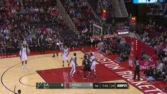 Berita video game recap NBA 2017-2018 antara Houston Rockets melawan San Antonio Spurs dengan skor 124-109.