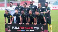 Kalteng Putra FC di Piala Presiden 2019. (Bola.com/Vincentius Atmaja)
