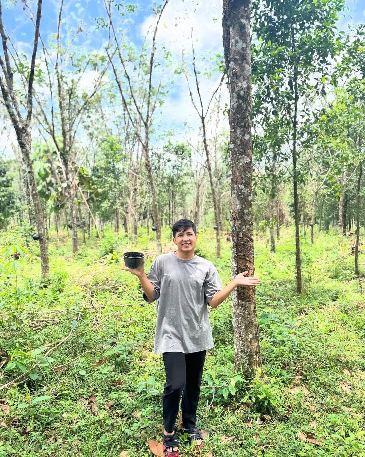 Penampakan Kebun Karet Milik Jirayut, Punya Luas Nyaris 1 Hektar