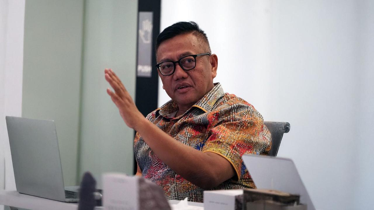 Direktur Utama InfraNexia Lukman Hakim Abd. Rauf.