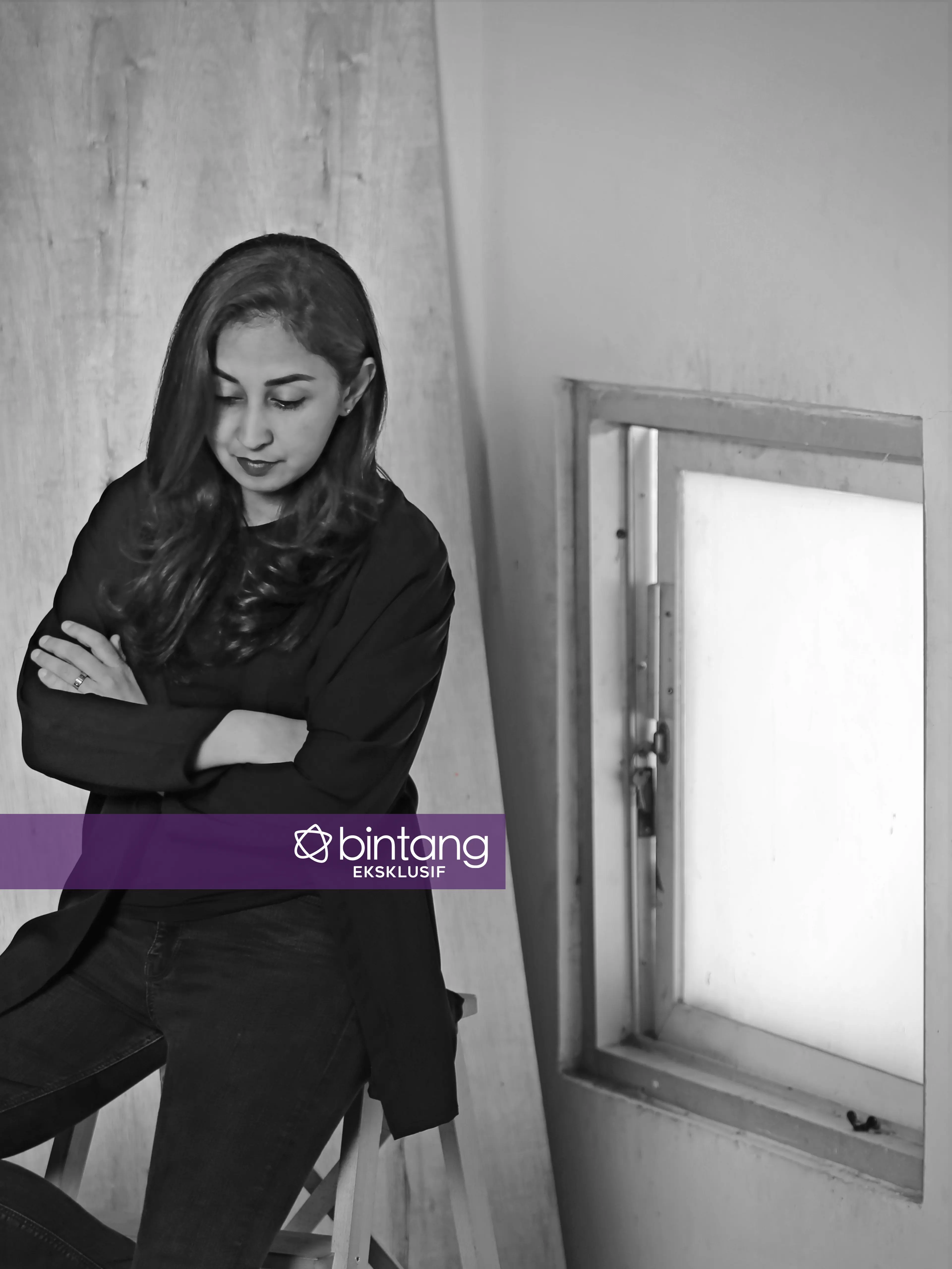 Eksklusif Nina Moran. (Foto: Galih W. Satria/Bintang.com Digital Imaging: Nurman Abdul Hakim/Bintang.com)