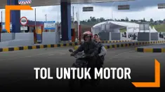 untung rugi sepeda motor masuk jalan tol