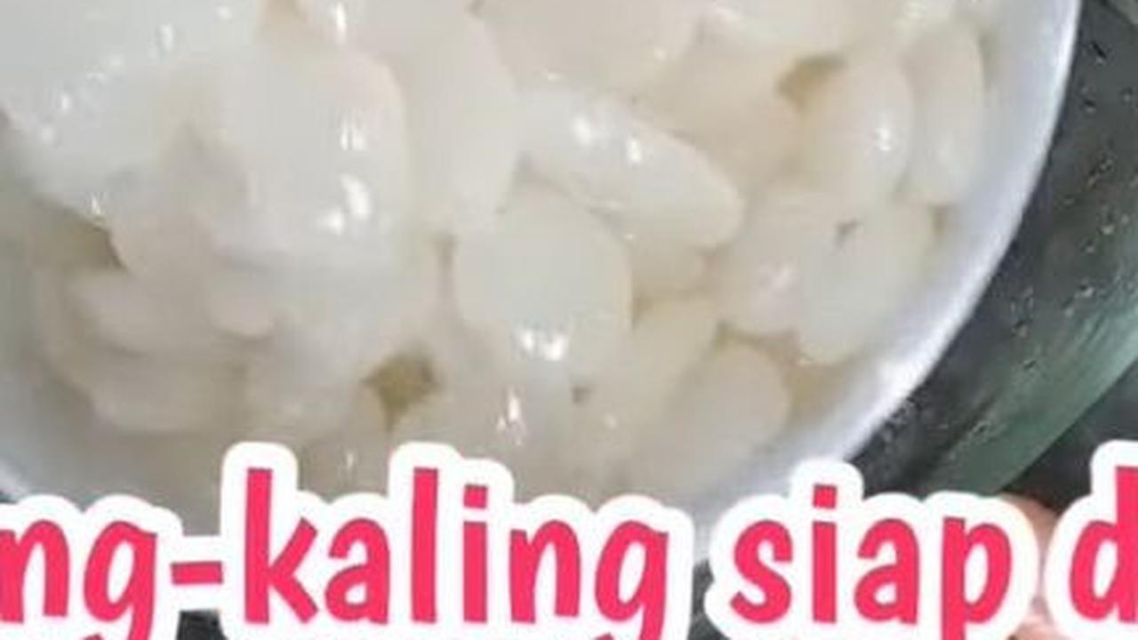 Kolang-kaling Sudah Bebas Lendir dan Tidak Berbau