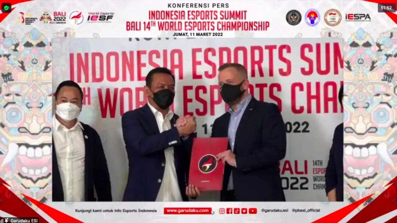 PBESI dan IESF World Championship 2022
