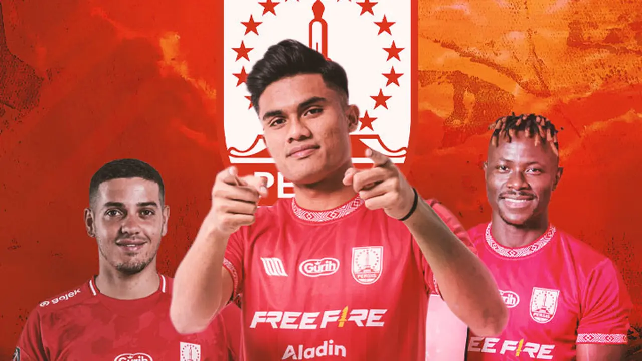 Persis Solo - Ramadhan Sananta Dikelilingi Alexis Messidoro dan Moussa Sidibe