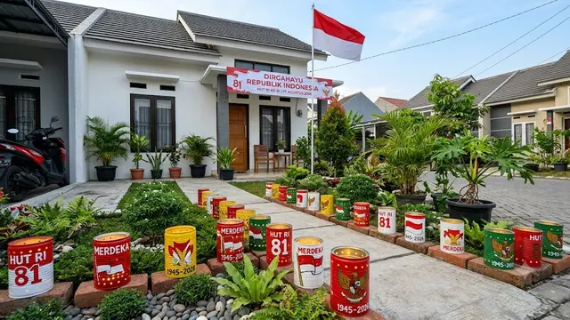 6 Ide Dekorasi 17 Agustus dari Kaleng Bekas, Kreatif dan Mudah Dibuat di Rumah