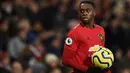 Aaron Wan-Bissaka - Wan-Bissaka didatangkan Manchester United dari Crystal Palace dengan harga 55 juta euro pada Juli 2019. (AFP/Oli Scarff)