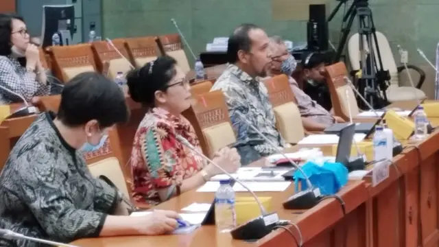 RDPU antara Komisi X DPR RI yang dipimpin Wakil Ketua Komisi X DPR RI, Dede Yusuf dengan Ikatan Keluarga Panitia Pelaksana (IKAPAN) Asian Games 2018 y