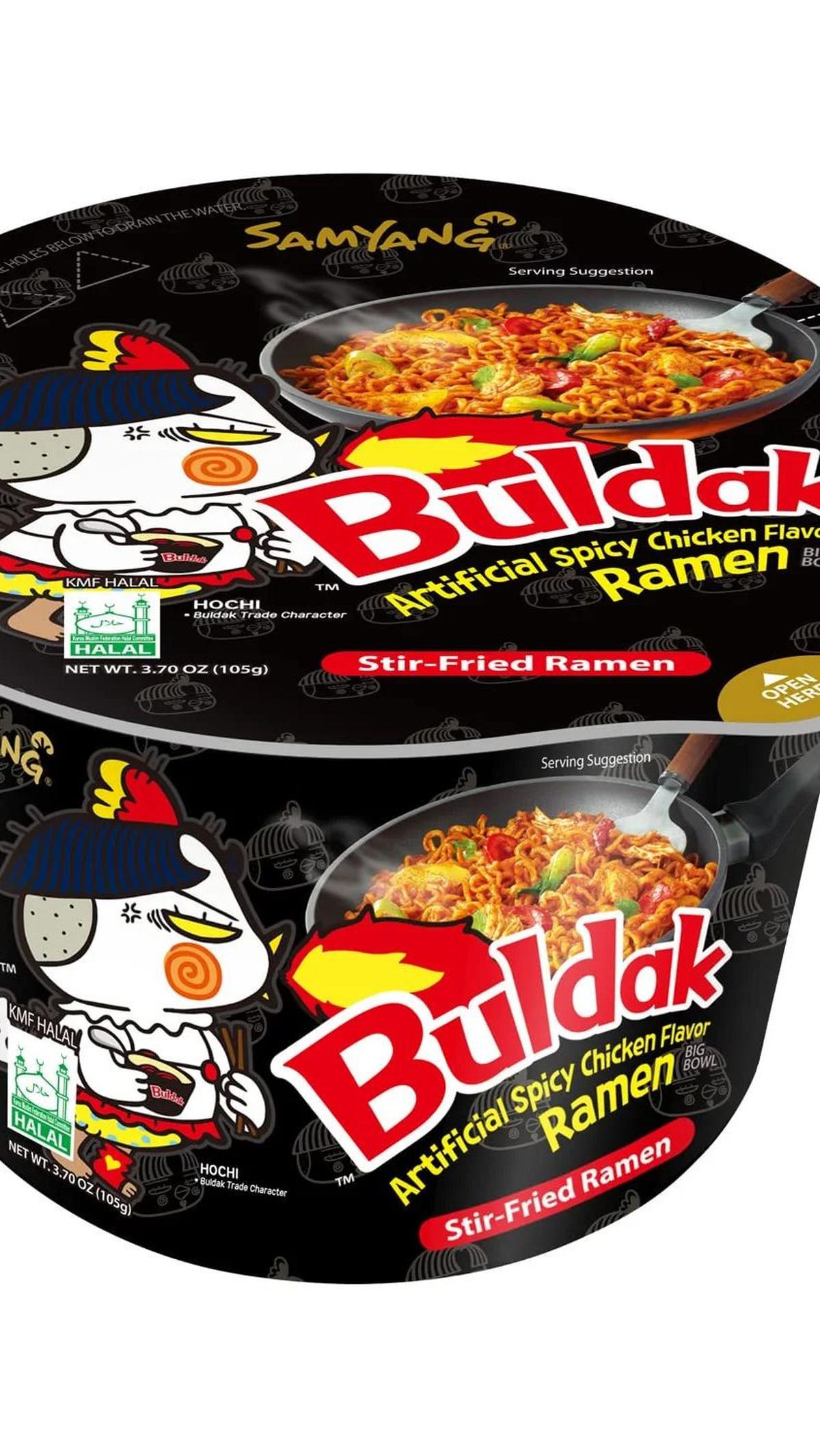 1.&nbsp;Samyang Buldak Ramen