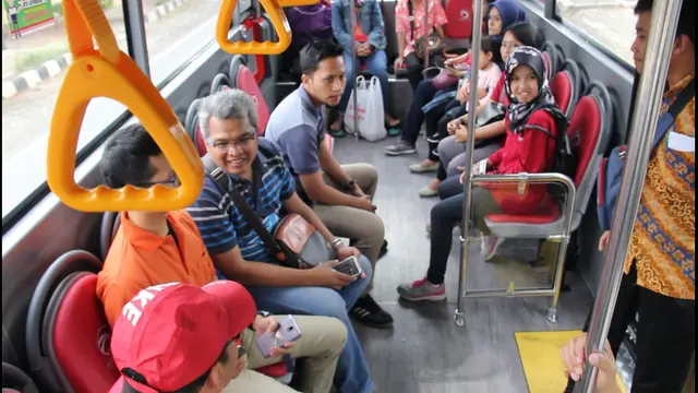 BRT Trans Jateng Koridor 1 Purwokerto-Purbalingga akan memiliki jalur baru ke Bandara JB Soedirman. (Liputan6.com/Dinkominfo PBG/Muhamad Ridlo)