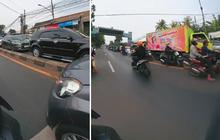 Aksi Pengendara Menghalangi Pemotor yang Lawan Arus di Jalanan Ini Viral, Banjir Pujian