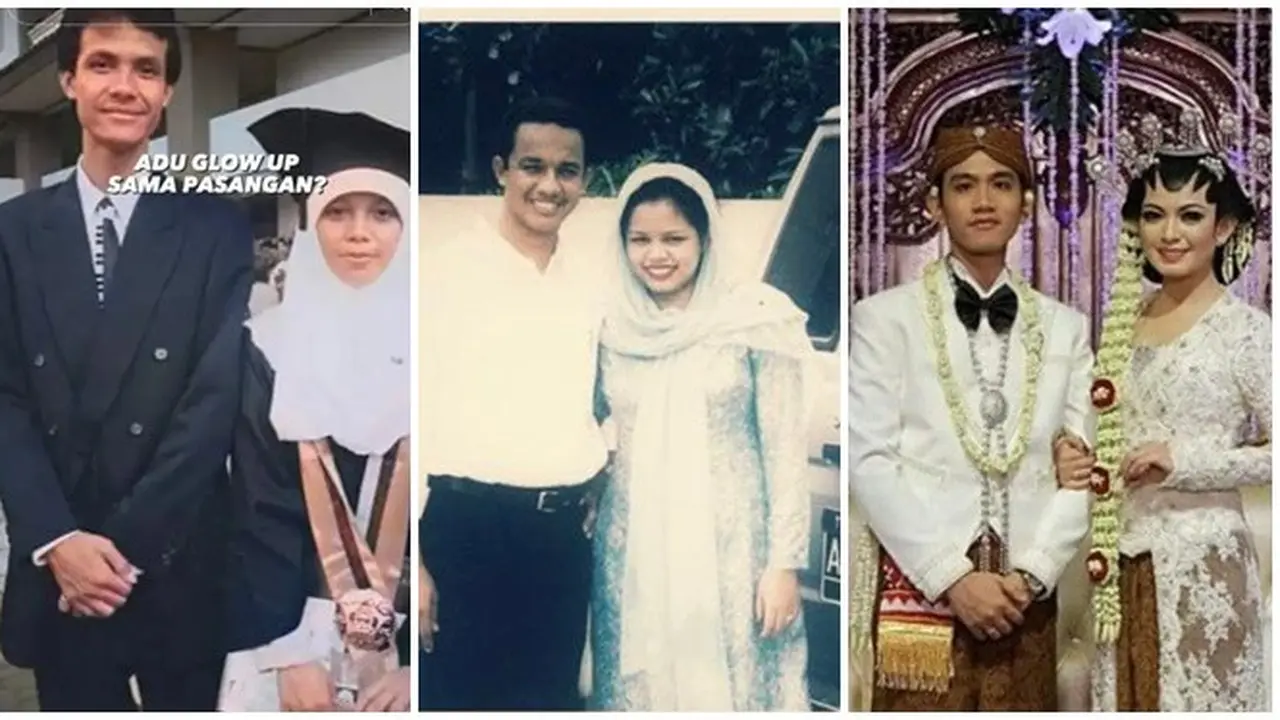 6 Potret Lawas Capres Cawapres 2024 Bareng Istri, Romantis Sedari Dulu