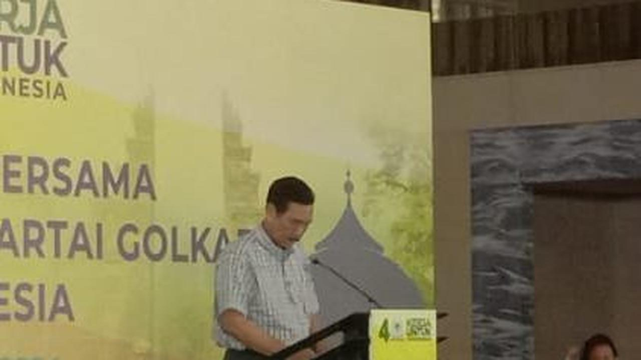 Luhut di Depan Airlangga  dan Ical: Jangan Mau Diatur Orang Lain, Golkar yang Ngatur!