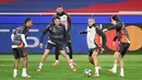 Catatan rekor tandang Benfica pun cukup mengesankan. Benfica menang di empat laga tandang terakhir dengan mencetak total tujuh gol. (Josep LAGO/AFP)