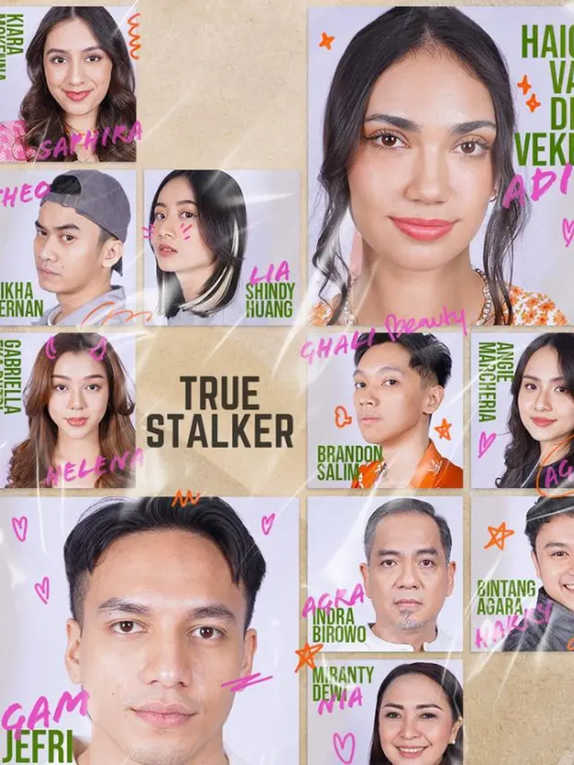 Poster Cast True Stalker