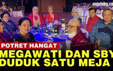 VIDEO: Megawati dan SBY Duduk Satu Meja di G20 Bali