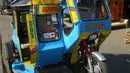 Meriah banget becak motornya (Source: IST)