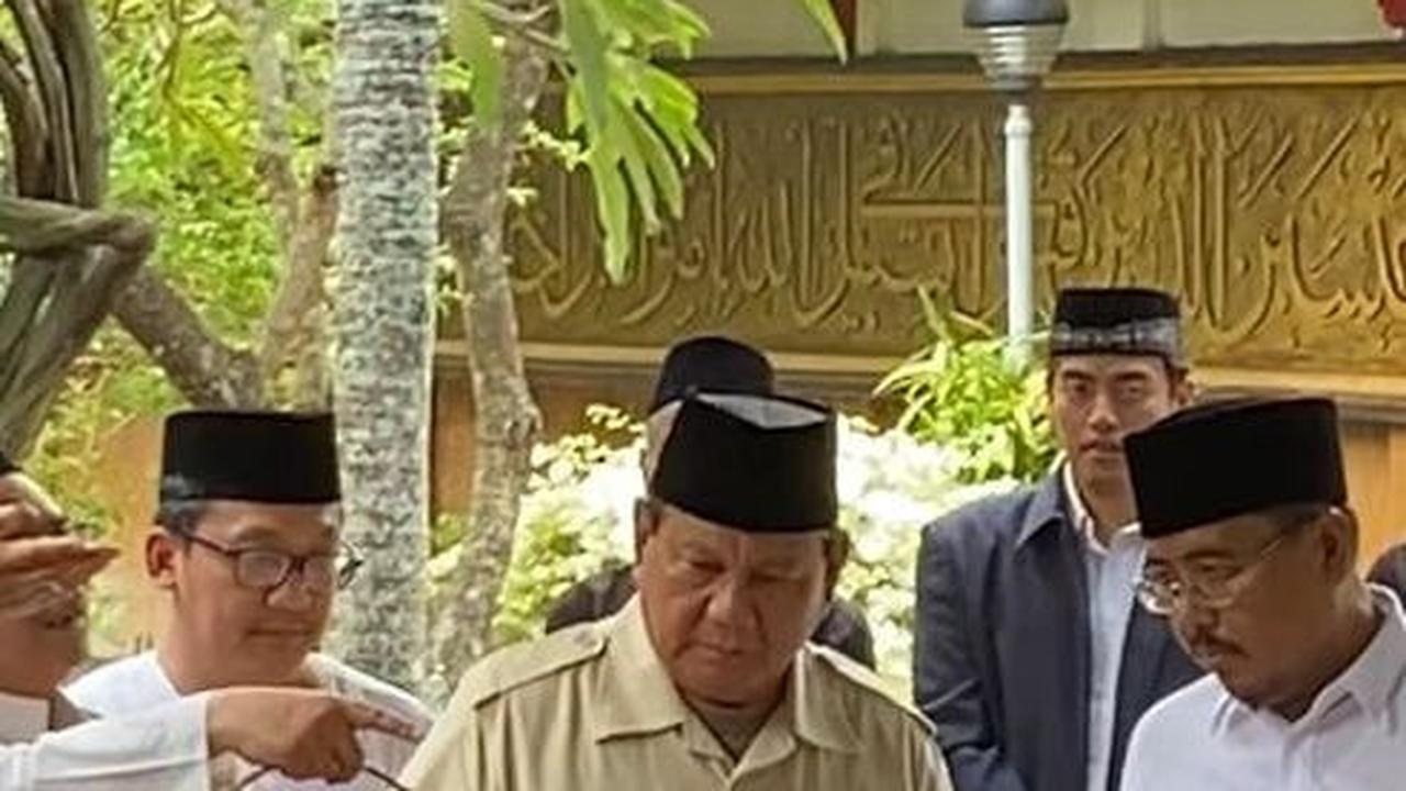 Sowan ke Ponpes Tebuireng, Prabowo Bertemu Puluhan Kiai Mataraman