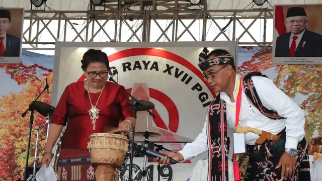 Sidang Raya XVII Persekutuan Gereja-Gereja di Indonesia atau SR XVII PGI dilaksanakan di Waingapu, Sumba Timur, NTT