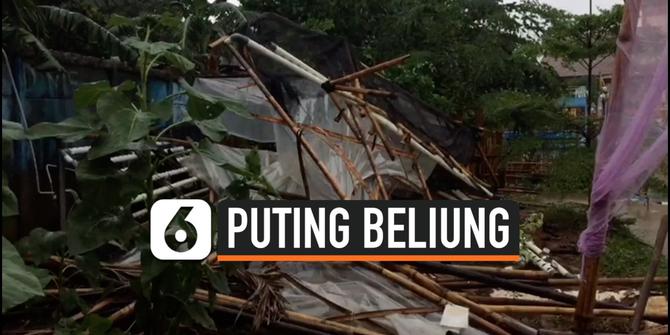 VIDEO: Puting Beliung Kembali Terjang Kota Bekasi