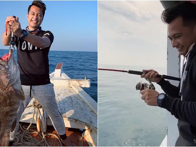 Hobi Mancing Ini 7 Momen Eza Gionino Dapat Ikan Hot Liputan6 Com