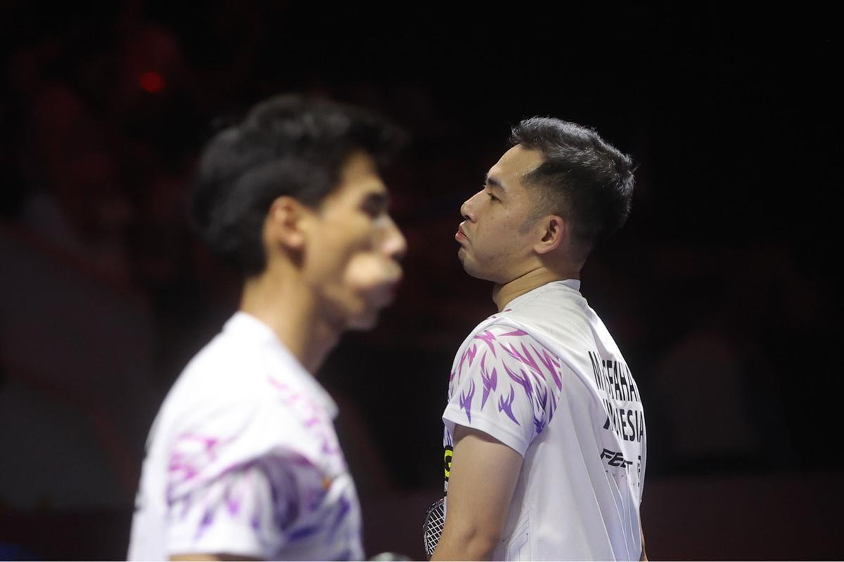 FOTO: Sabar/ Reza Dikalahkan Ganda Korea, Indonesia Kembali Tanpa Gelar di Indonesia Open