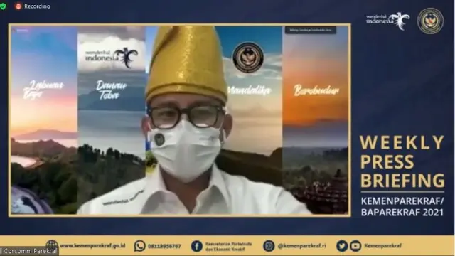 Sandiaga Uno Optimis Pariwisata Indonesia Capai Target dan Bangkit Lagi di Tahun Depan