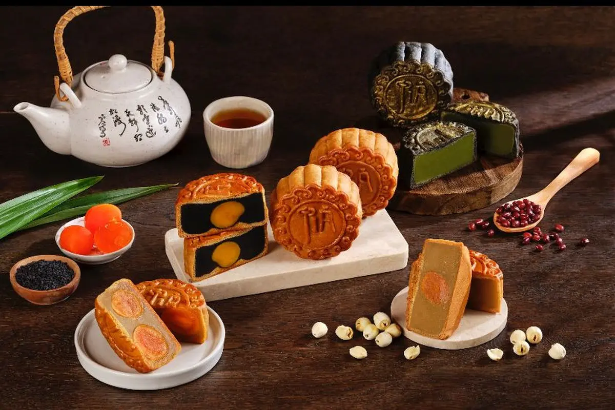 Festival mooncake pertengahan Musim Gugur yang bermekaran di Shangri-La Jakarta