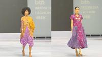 Tampilan Cantik Wastra Batik Solo Jatukrama Amerta di IFW 2025. (Dok: Liputan6.com/dyah)