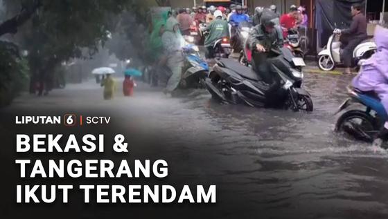 Bekasi dan Tangerang Ikut Terendam
