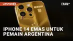 Lionel Messi Beri Kado Spesial Untuk Pemain Argentina