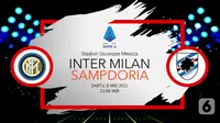 Inter Milan vs Sampdoria (liputan6.com/Abdillah)