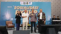 Kementerian Komunikasi dan Informatika (Kemkominfo) menggelar sosialisasi penyusunan RKUHP di Banjarmasin. Jumat, 18/11/2022. (Istimewa)