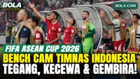 Bench Cam Timnas Indonesia vs Bangladesh: Ekspresi Tegang, Kecewa hingga Gembira!