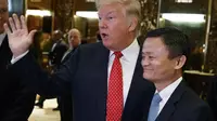 Donald Trump Sebut 'Pertemuan yang Hebat' dengan Jack Ma