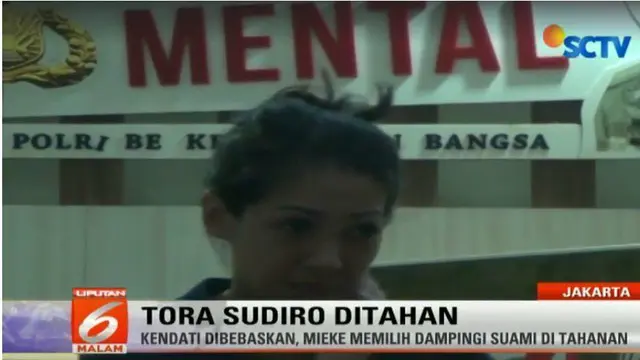 Usai Dibebaskan, Mieke Pilih Temani Tora Sudiro di Tahanan