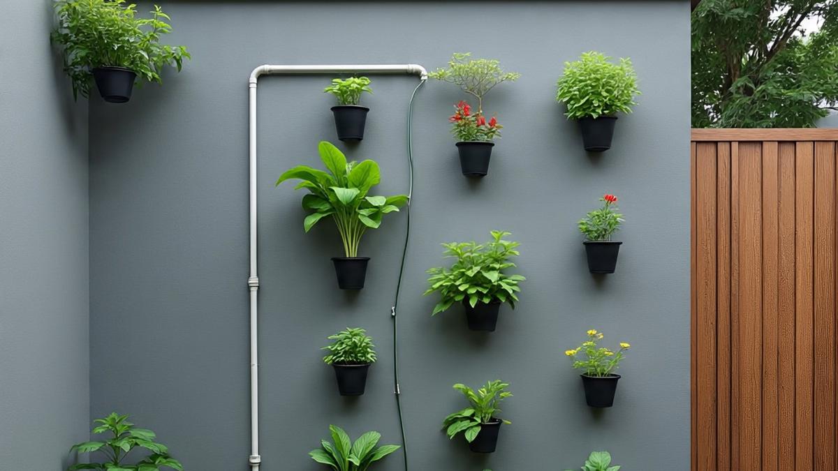 9 Konsep Kebun Rumah Modern Minimalis dengan Sistem Irigasi Tetes Sederhana