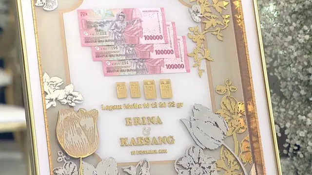 Mas kawin Kaesang untuk Erina