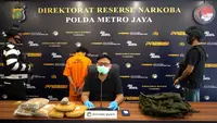 Penyelundupan 3,4 Kg Ganja Digagalkan, Pelaku 15 Tahun Ditangkap