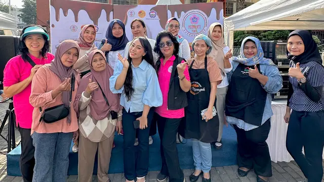 Zita Anjani Ajak Ibu-Ibu Lomba Bikin Brownies Rendah Gula