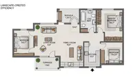 8 Denah Desain Rumah 8x12 dengan 3 Kamar dan Mushola, Fungsional dan Nyaman