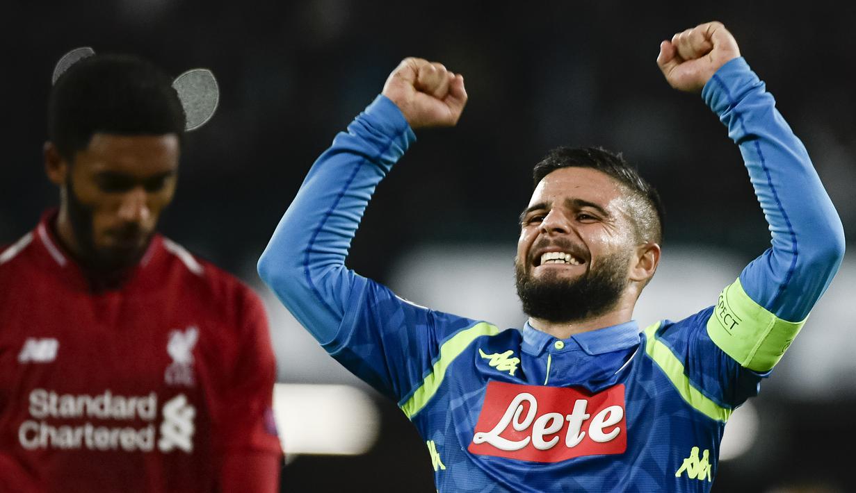 7. Lorenzo Insigne (Napoli) - 7 gol dan 4 assist (AFP/Fillipo Monteforte)