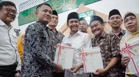 Wakil menteri Agraria dan Tata Ruang/Badan Pertanahan Nasional (ATR/BPN) Raja Juli Antoni saat melakukan kunjungan kerja ke Makassar pada Kamis 3 November 2022. (Foto: Istimewa).