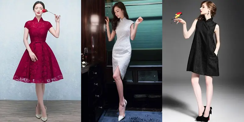 Model baju cheongsam modern hotsell