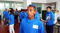 Agus Prayogo bertekad melanjutkan tradisi meraih medali emas pada SEA Games 2019. Nomor andalannya adalah lari jarak jauh 10 ribu meter. (Bola.com/Zulfirdaus Harahap)